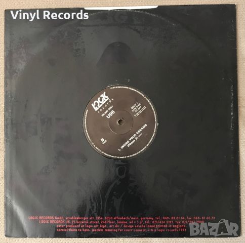 U96 – Inside Your Dreams, Vinyl, 12", 33 ⅓ RPM, Promo, снимка 2 - Грамофонни плочи - 46008560