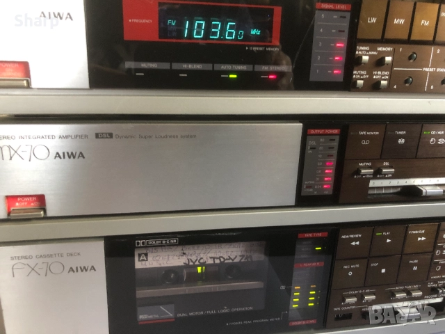 Aiwa MX-70/TX-70/FX-70 , снимка 8 - Аудиосистеми - 52702392