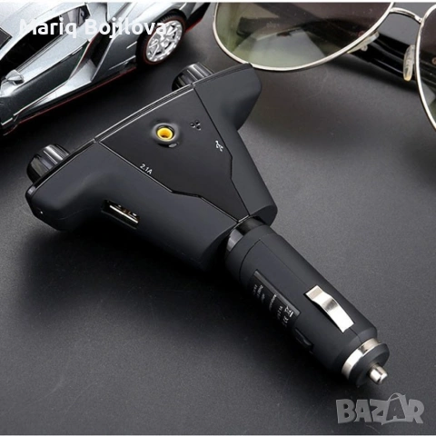Многофункционален предавател за кола, Bluetooth плейър, mp3, зарядно, снимка 11 - Аксесоари и консумативи - 53215629