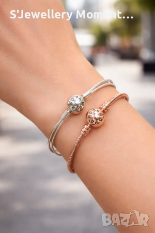 Различни модели на гривни тип Пандора, снимка 13 - Гривни - 53811927