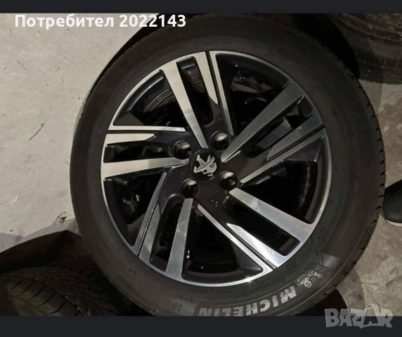 Джанти с нови летни гуми 4х108