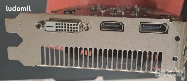 Продавам видео карта BIOSTAR Radeon RX550, 4GB, GDDR5, 128 bit, DVI-I, HDMI, DisplayPort, PCI Expres, снимка 3 - Видеокарти - 53688077