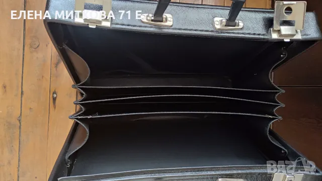 Ретро кожено куфарче за документи, снимка 3 - Куфари - 49509157