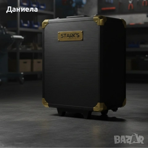 Куфар с инструменти– 599 части, професионален алуминиев тролей комплект