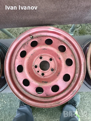 Стоманени джанти 15 цола 5х98 заАлфа 156, 147 и ГТ, снимка 9 - Гуми и джанти - 50496610