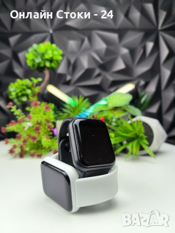 Смарт Часовник съвместим с iOS и Android Водоустойчив Smart Watch Бял и Черен , снимка 1 - Смарт часовници - 45117244