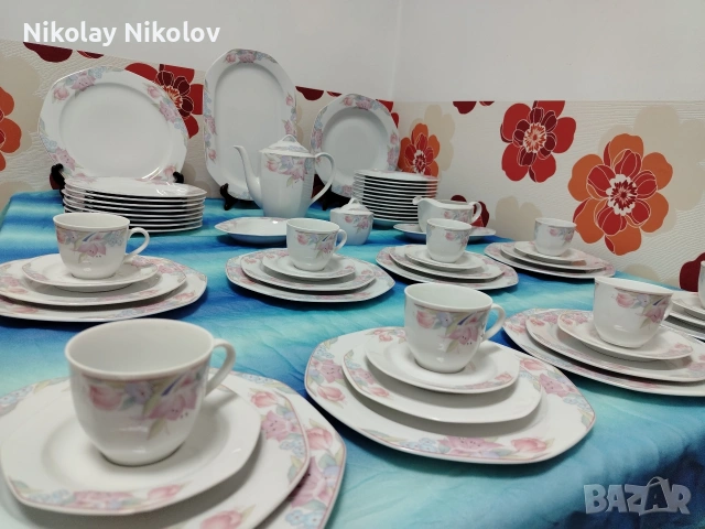 Порцеланов сервиз Winterling Roslau Germany Bawaria, снимка 9 - Сервизи - 53330796