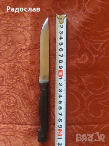  стар нож с рогова дръжка , снимка 6 - Ножове - 53843873