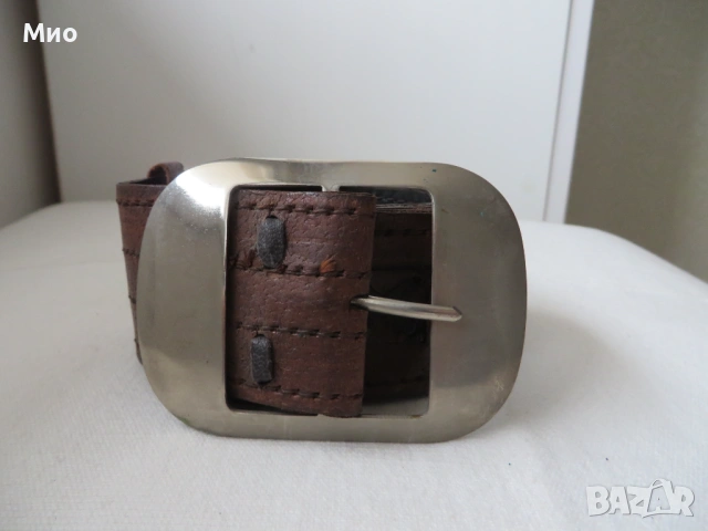 Нов етно колан естествена кожа, 106 см.