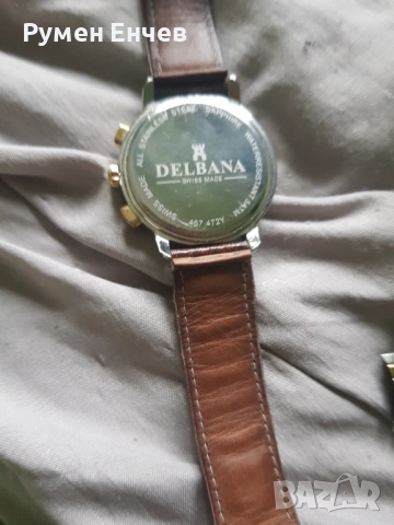 Delbana оригинален швейцарски часовник, снимка 2 - Мъжки - 53483432