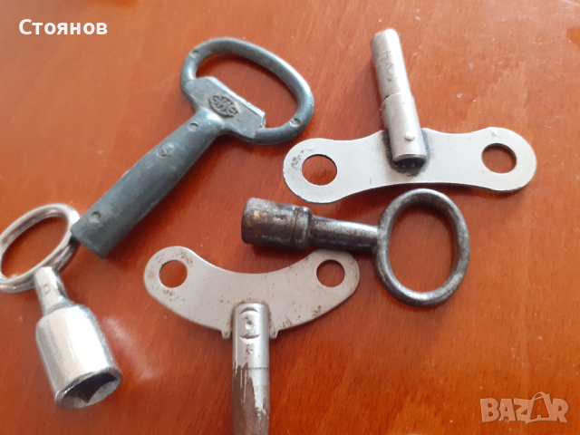 Ключове за навиване на часовници СССР,ГДР., снимка 3 - Антикварни и старинни предмети - 42551130