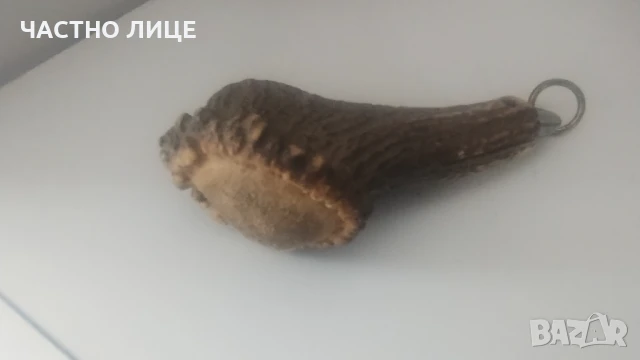 Нож от еленски рог, снимка 3 - Ножове - 50577854