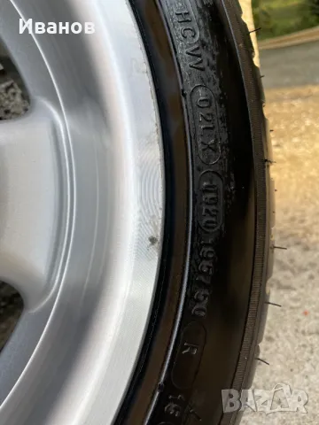 Джанти Platin RH 15 4x100 ET37 с гуми Michelin Pilot Sport 3 , снимка 5 - Гуми и джанти - 49547162