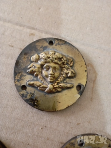 Комплект три барокови орнамента,апликации, снимка 4 - Антикварни и старинни предмети - 52547935