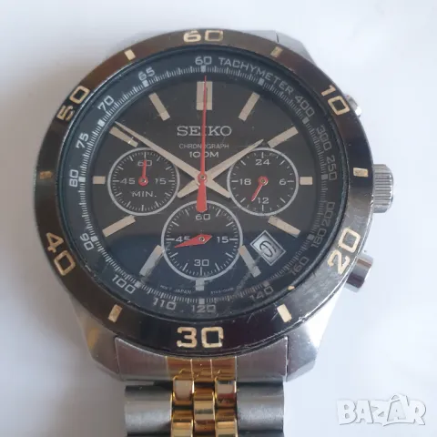 Seiko Chronograph 6T63-00E0, снимка 2 - Антикварни и старинни предмети - 48557133