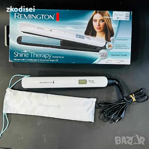 Преса за коса REMINGTON S8500 SHINE THERAPY, снимка 1 - Преси за коса - 48703272