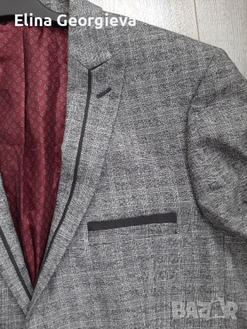 Ново мъжко марково сако Vittorio Forti, снимка 7 - Сака - 45237465