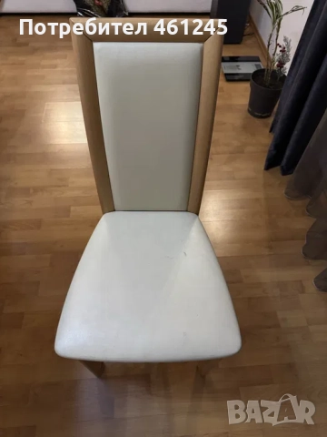 Маса за трапезария разтегателна к-т с 6 стола, снимка 6 - Маси - 52210023