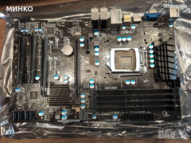 две дъна   ASROCK Z75 PRO3 Z75 1155  ,ITX B75 , снимка 3 - Дънни платки - 53754617