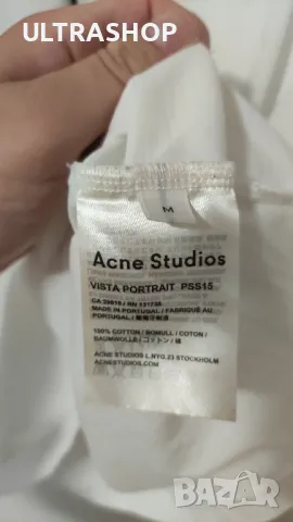 Acne Studios Дамска тениска М size , снимка 3 - Тениски - 46885890