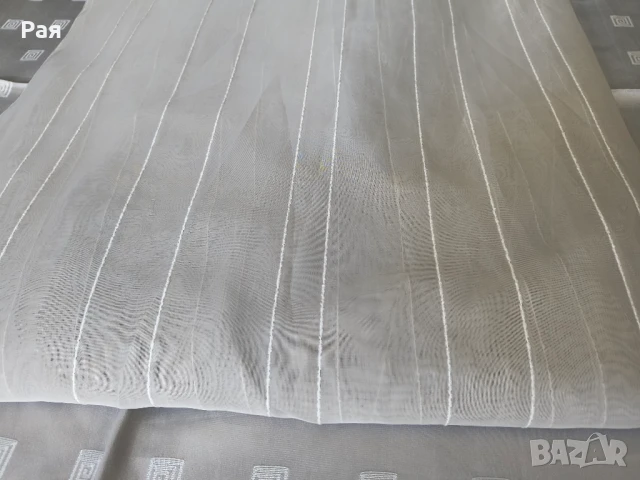 Тънко перде/ завеса 2 броя 