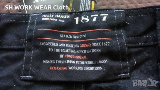 HELLY HANSEN Work Shorts Trouser размер 50 / M къси работни панталони под коляното W4-191, снимка 14 - Панталони - 46434655
