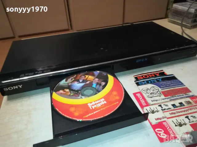 SONY DVP-NS328 CD/DVD PLAYER 2704250945LNWC, снимка 4 - Ресийвъри, усилватели, смесителни пултове - 50051508