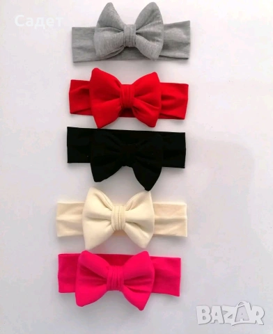 5 броя лента за глава в цветове по ваш избор, снимка 3 - Шноли, диадеми, ленти - 53787175