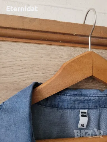 Дънкова лятна дамска риза , снимка 3 - Ризи - 50303059