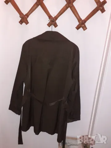 Тип шлифер 7/8 в тъмно кафяво!, снимка 3 - Шлифери - 49732804