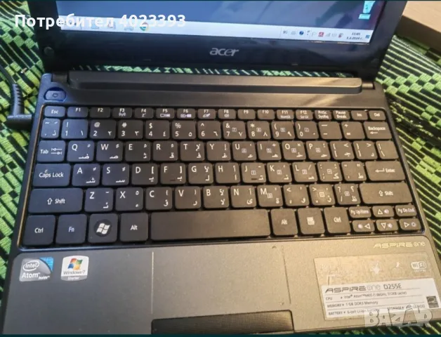 ноутбук Acer aspire one, снимка 2 - Лаптопи за дома - 47932790