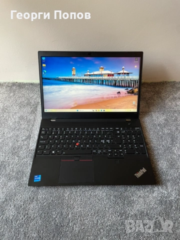 i7-11800H, 32GB DDR4, Nvidia Quadro T1200 - Lenovo ThinkPad P15v - 512GB NVMe SSD M.2, 15.6''IPS Ful, снимка 2 - Лаптопи за работа - 54042244