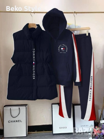 Дамски сет от 3 части Tommy Hilfiger, снимка 5 - Комплекти - 52218313