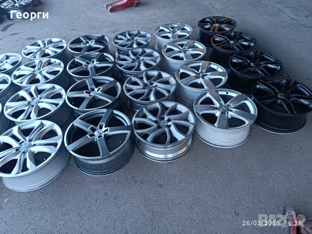4бр.алуминиева джанта 18цола за Audi 5x112, снимка 11 - Гуми и джанти - 53644661