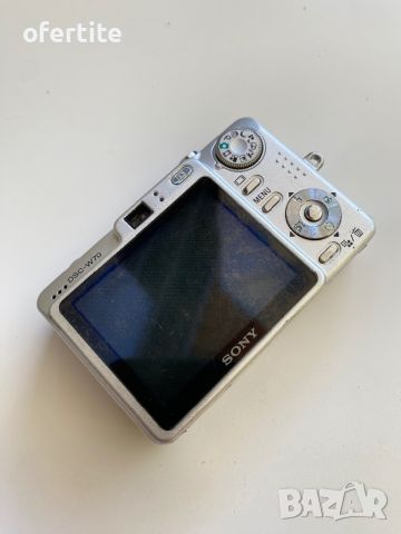 ✅ Sony 🔝 DSC-W70, снимка 3 - Фотоапарати - 46584280