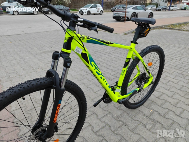 SPRINT Велосипед 29" MAVERICK жълт, снимка 7 - Велосипеди - 53918385