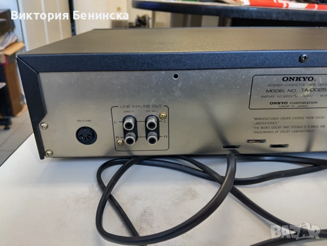 Onkyo TA 2025, снимка 7 - Декове - 50823402