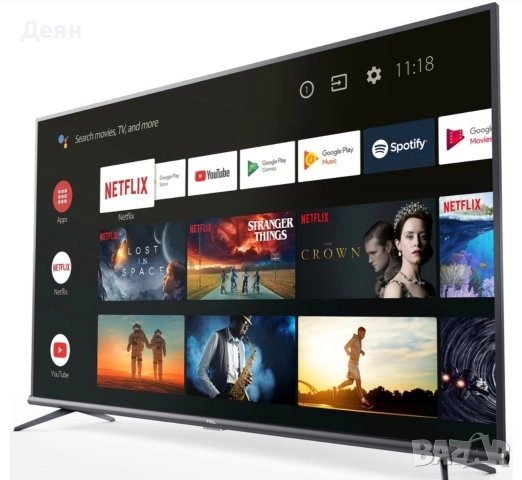 Телевизор LЕD Smаrt Аndrоіd TCL, 50" (127 CM), 50EP660, 4K Ultra HD