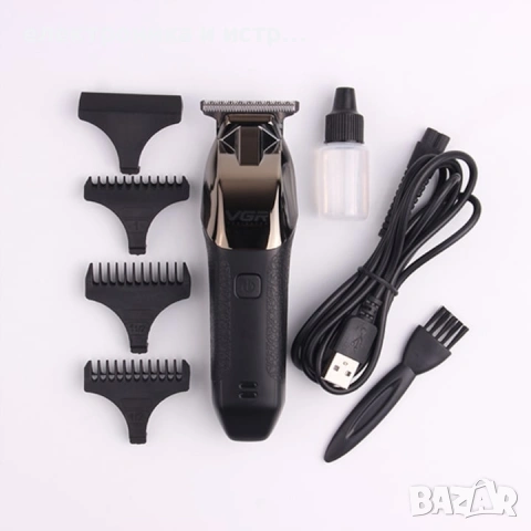 Професионална машинка за подстригване VGR V171, Безжична , снимка 3 - Машинки за подстригване - 53350077