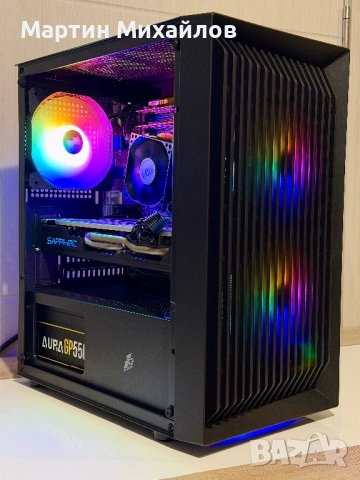 Геймърски компютър i5 4460,RX570, 8GB, снимка 4 - Геймърски - 54010484