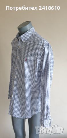 POLO Ralph Lauren Slim Fit Pique Cotton Mens Size L НОВО! ОРИГИНАЛ! Мъжка Риза!, снимка 13 - Ризи - 45305487