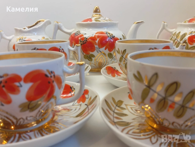 Руски порцелан , снимка 12 - Сервизи - 51455429