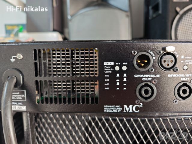 професионално крайно стъпало MC2 AUDIO E15, снимка 7 - Ресийвъри, усилватели, смесителни пултове - 46755369