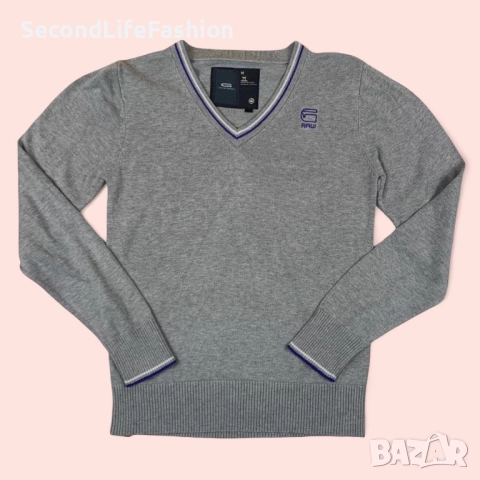 Дамски пуловер с V-образно деколте G-Star Raw Just The Product, размер M