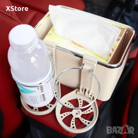 Поставка за принадлежности, органайзер за вещи в автомобил, снимка 10 - Аксесоари и консумативи - 52482187