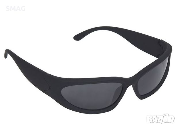Слънчеви очила мъжки черен каучук тъмни стъкла, снимка 1 - Слънчеви и диоптрични очила - 45974345