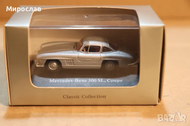 1:72 MERCEDES BENZ 300 SL ИГРАЧКА КОЛИЧКА ДИЛЪРСКИ МОДЕЛ, снимка 3 - Колекции - 49868088