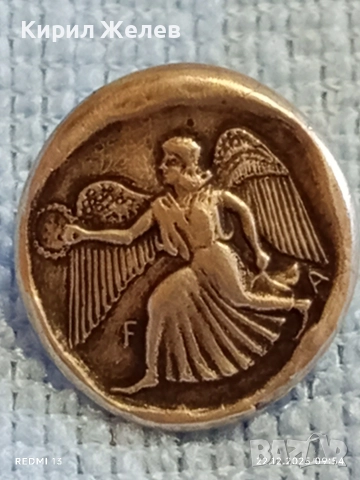 Сребърна обеца ГЪРЦИЯ ОЛИМПИЯ много красив стилен дизайн 42732, снимка 9 - Обеци - 52872067