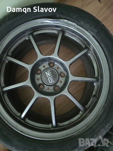 Продавам 17"×5×112 с гуми 225/50/17 ползвани на Пасат 6 , снимка 5 - Гуми и джанти - 53671030