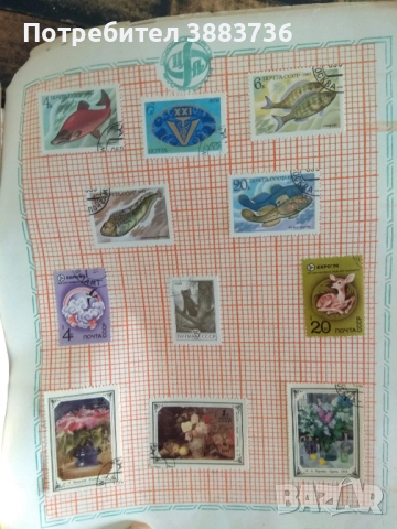 Колекция съветски пощенски марки 80 бр, снимка 3 - Филателия - 52721558